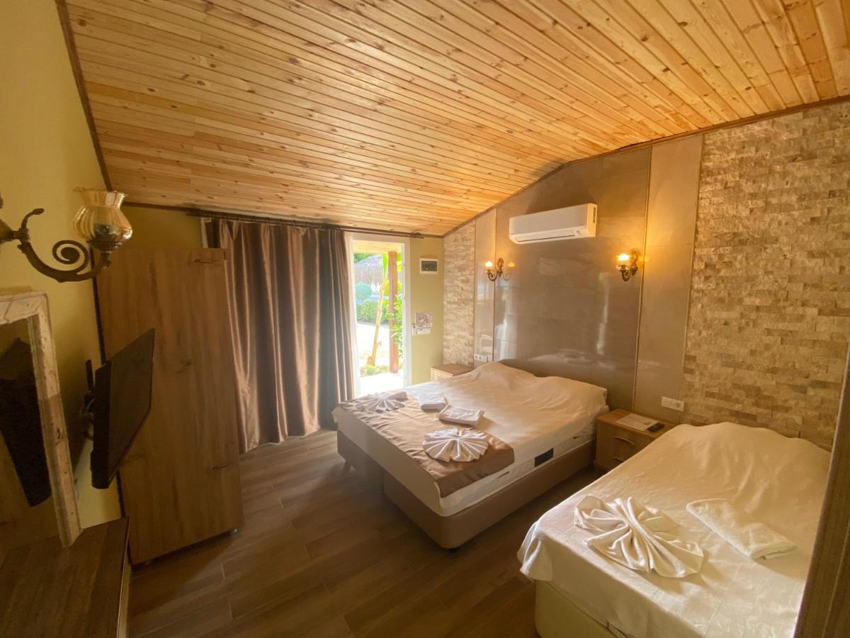Mavi Yengec Bungalows And Hotel Орхание Экстерьер фото