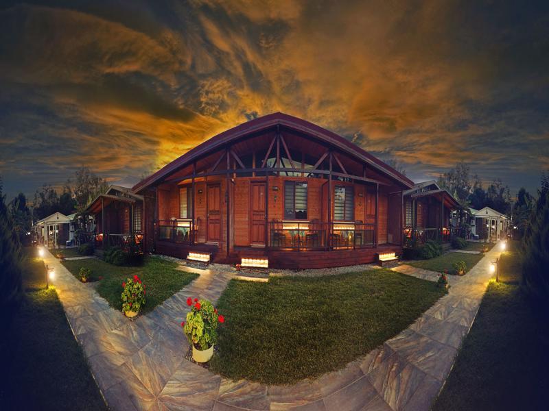 Mavi Yengec Bungalows And Hotel Орхание Экстерьер фото