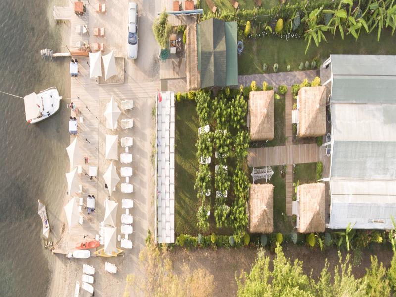 Mavi Yengec Bungalows And Hotel Орхание Экстерьер фото